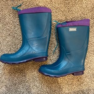 Girls Lacrosse Rain and Snow Boots